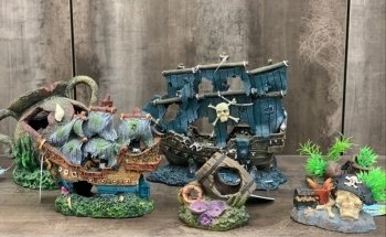 Acuario Fondo de Bikini