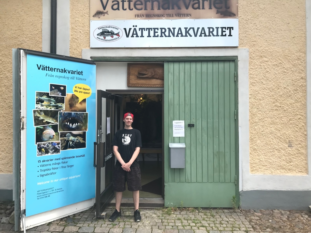 Lake Vättern Aquarium in Motala